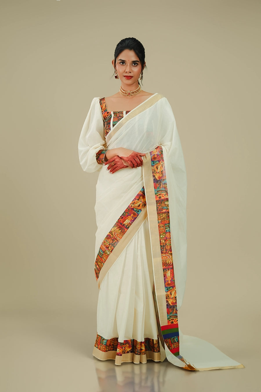 Tales of the Mahabali Reign Saree (Limited Edition - 99 pieces)