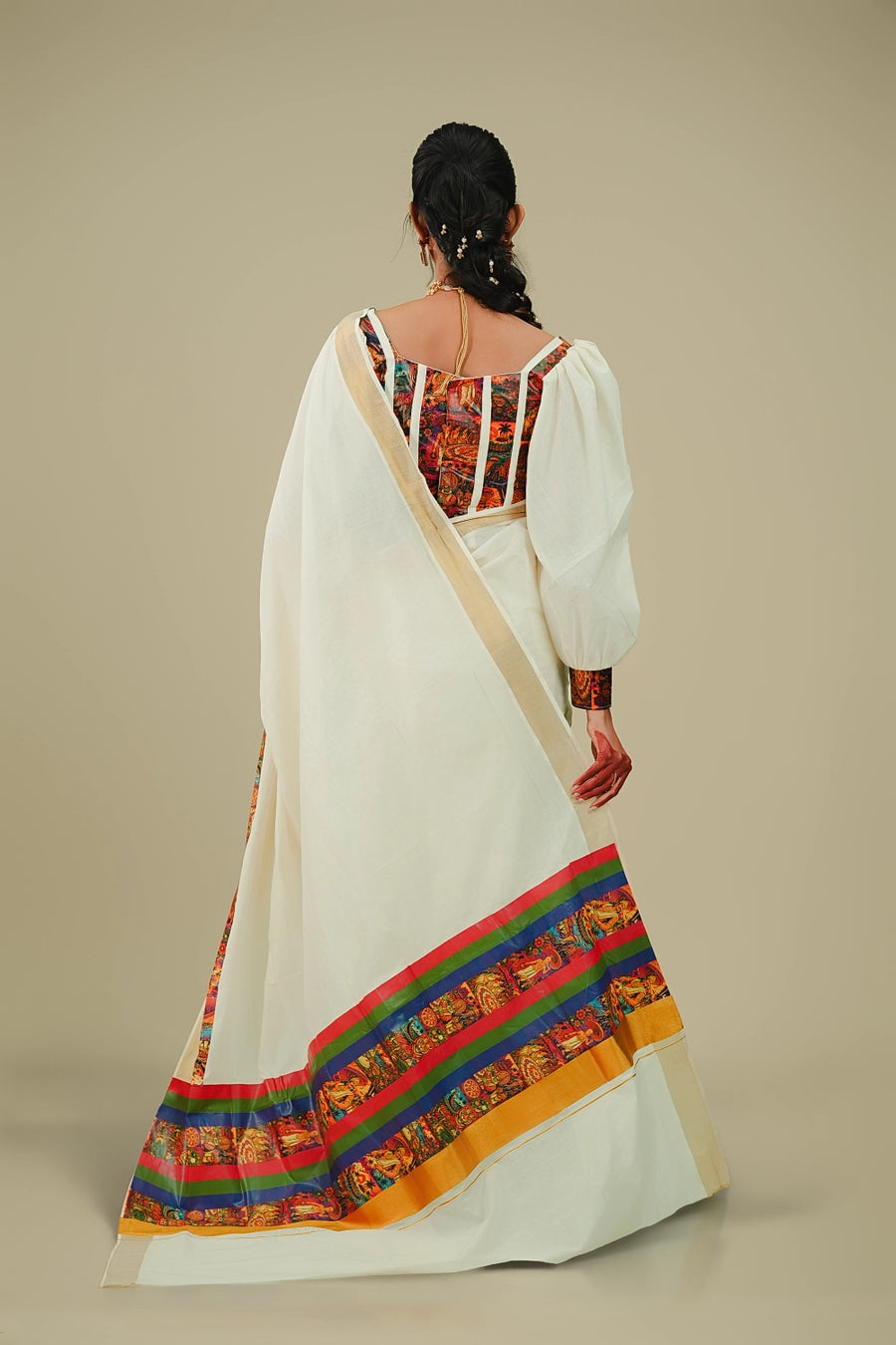 Tales of the Mahabali Reign Saree (Limited Edition - 99 pieces)