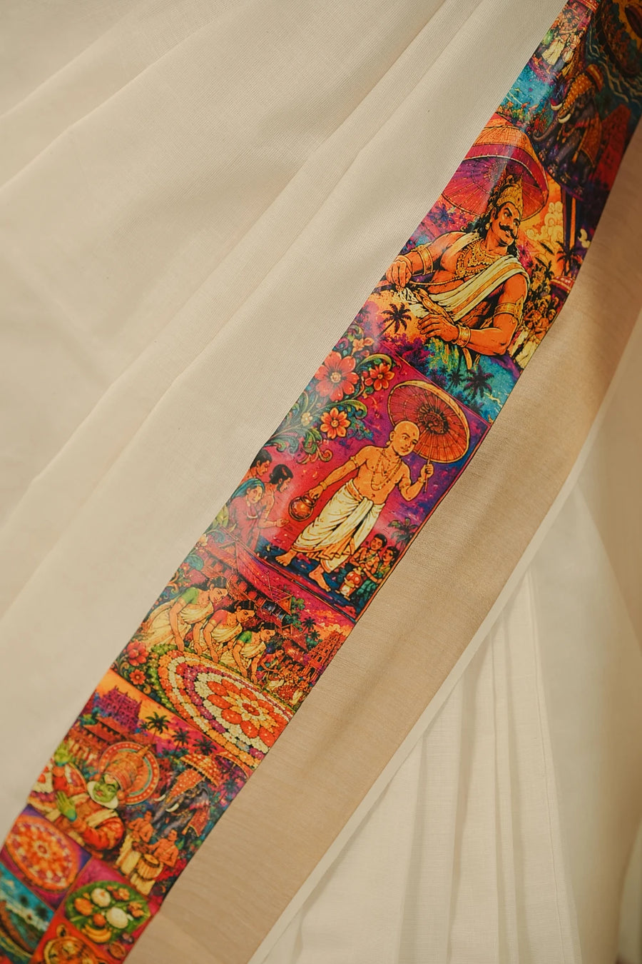 Tales of the Mahabali Reign Saree (Limited Edition - 99 pieces)