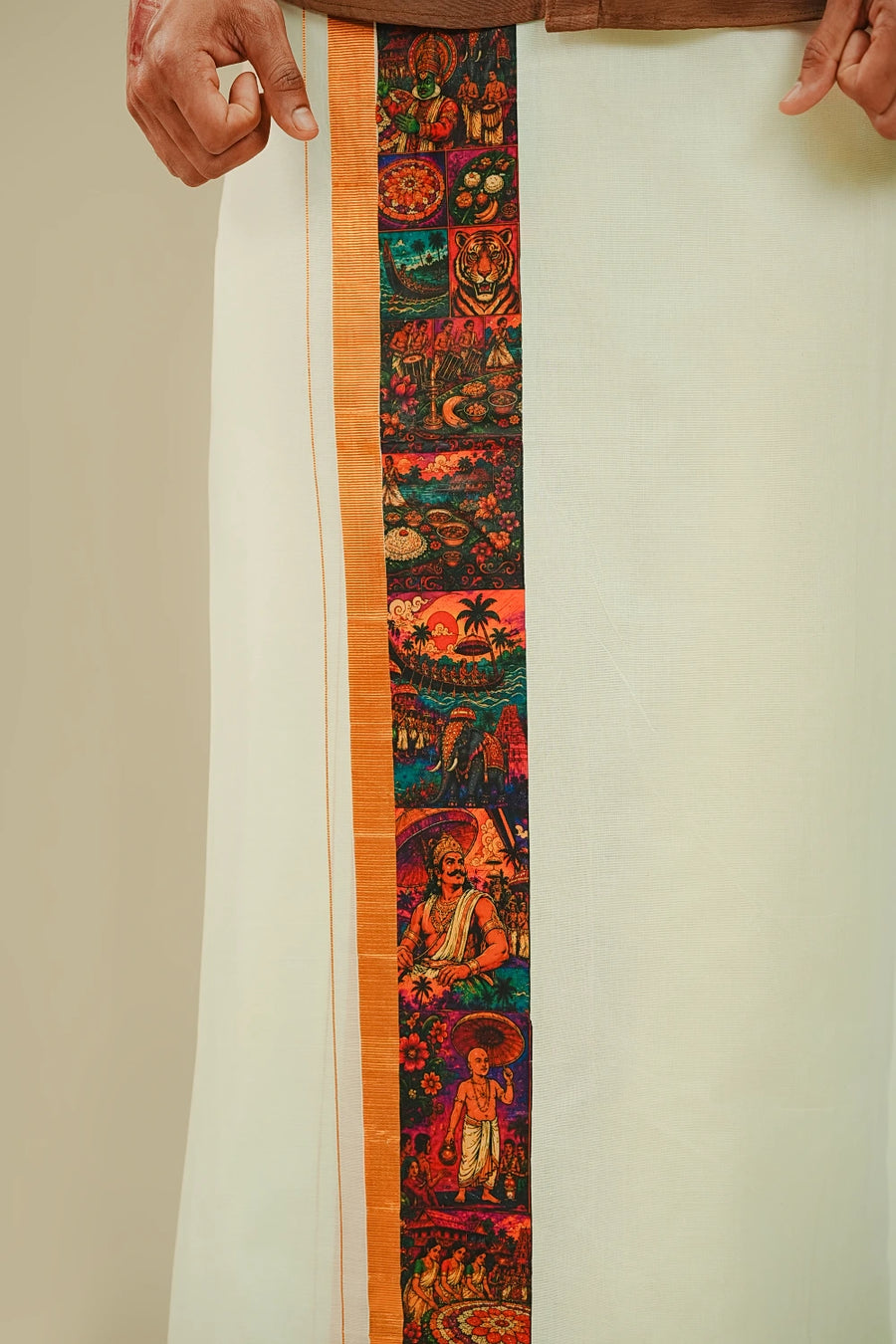 Tales of the Mahabali Reign Mundu (Limited Edition - 99 pieces)